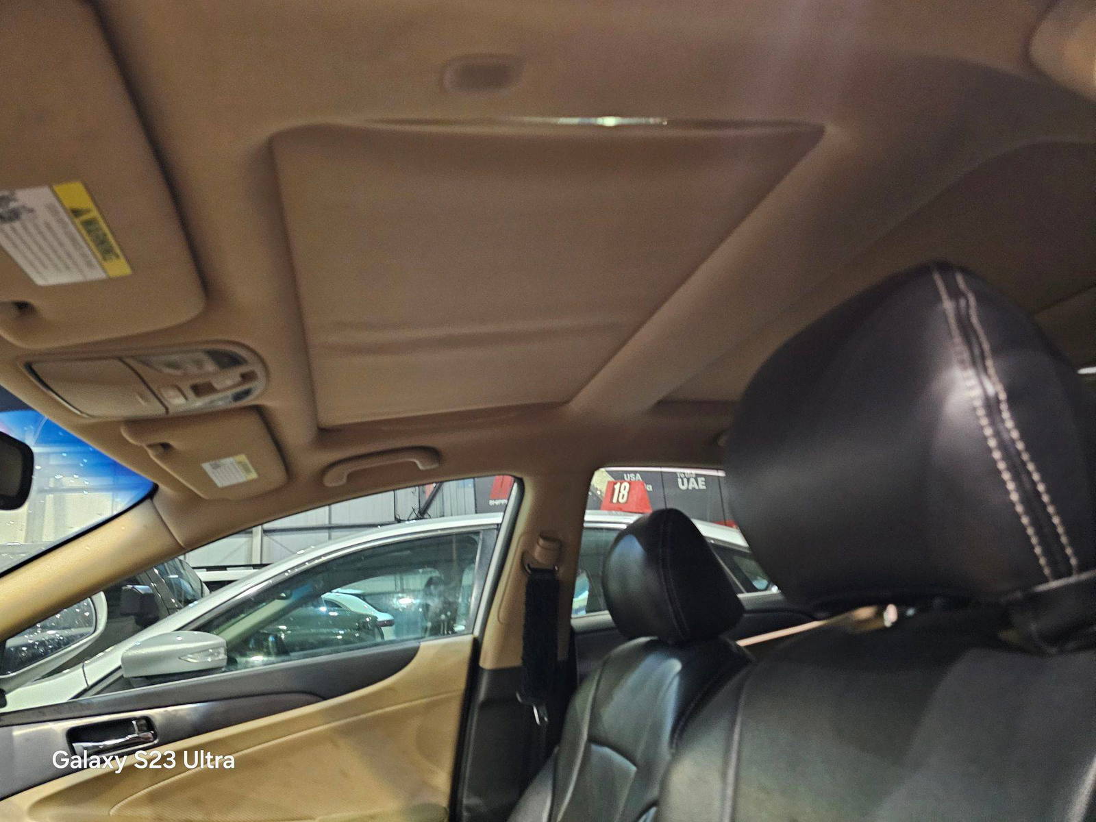 HYUNDAI SONATA 2015 - Marhaba Auction Used Cars - Image 9