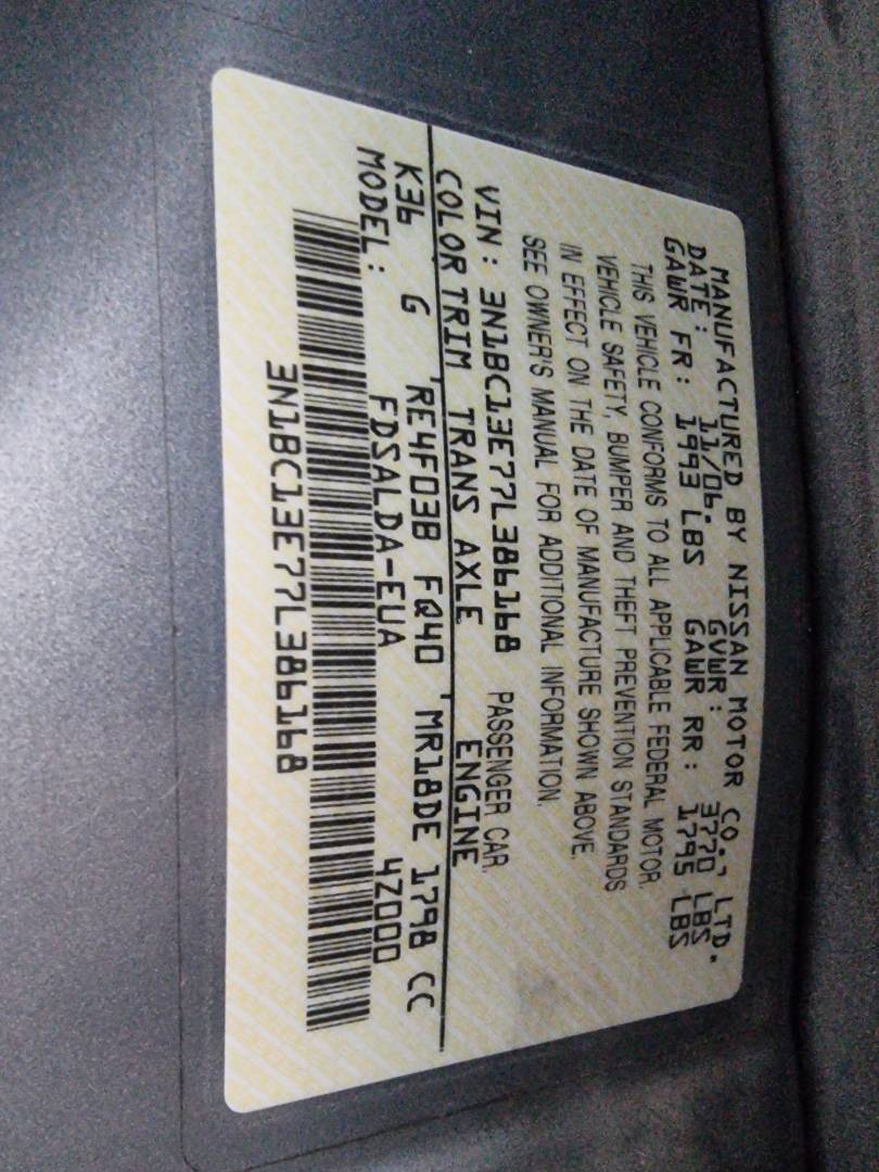 2007 NISSAN VERSA — 151169 Miles — Lot 40216637 — Main - Marhaba Auctions Used Cars - Image 9