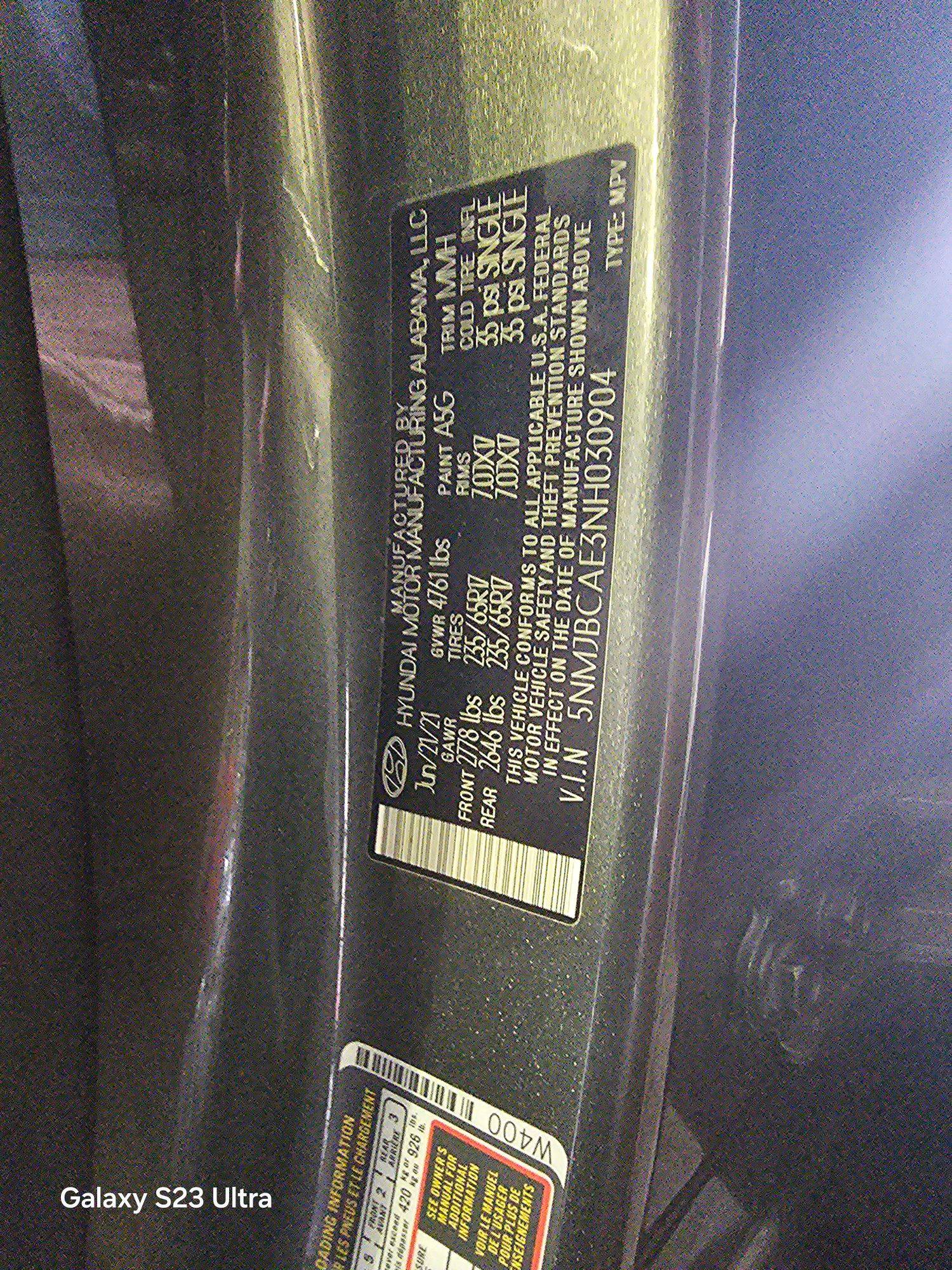 HYUNDAI TUCSON 2022 - Marhaba Auction Used Cars - Image 9