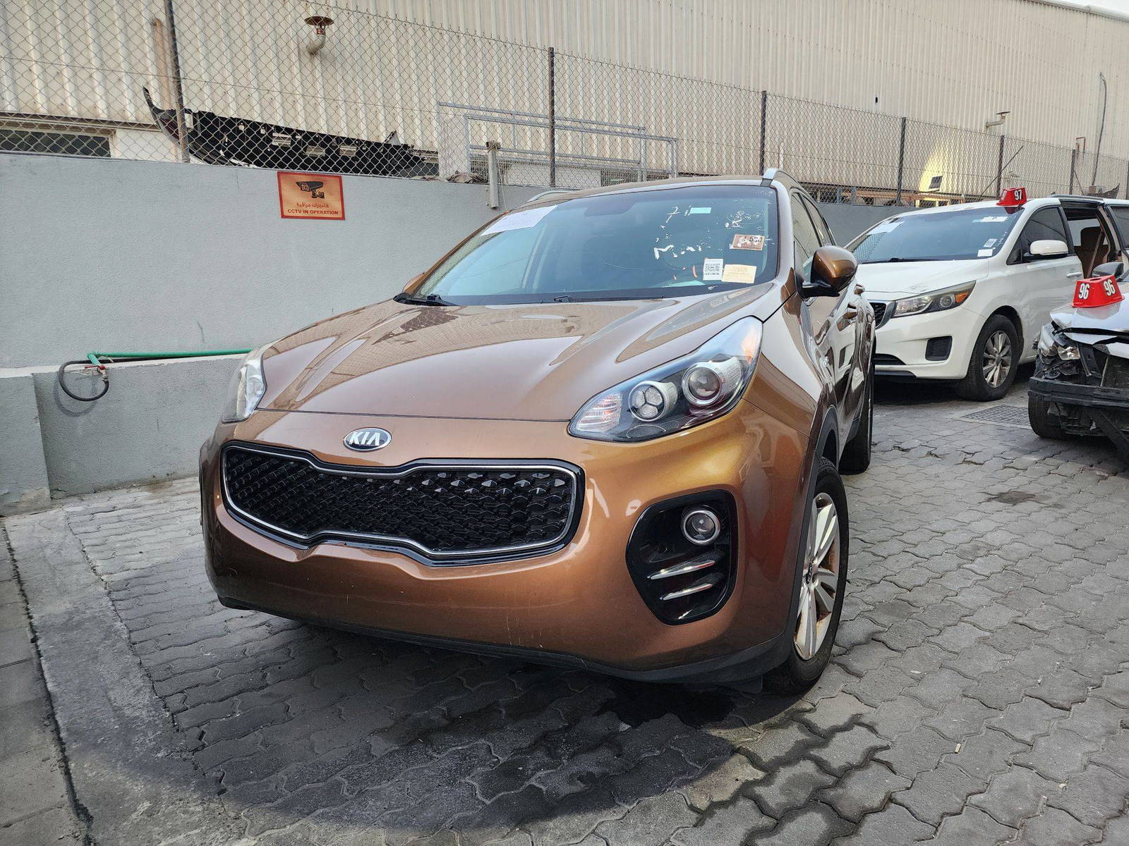 2019 KIA SPORTAGE — 111581 Miles — Lot 613753 — Al Quoz - Marhaba Auctions Used Cars - Image 3