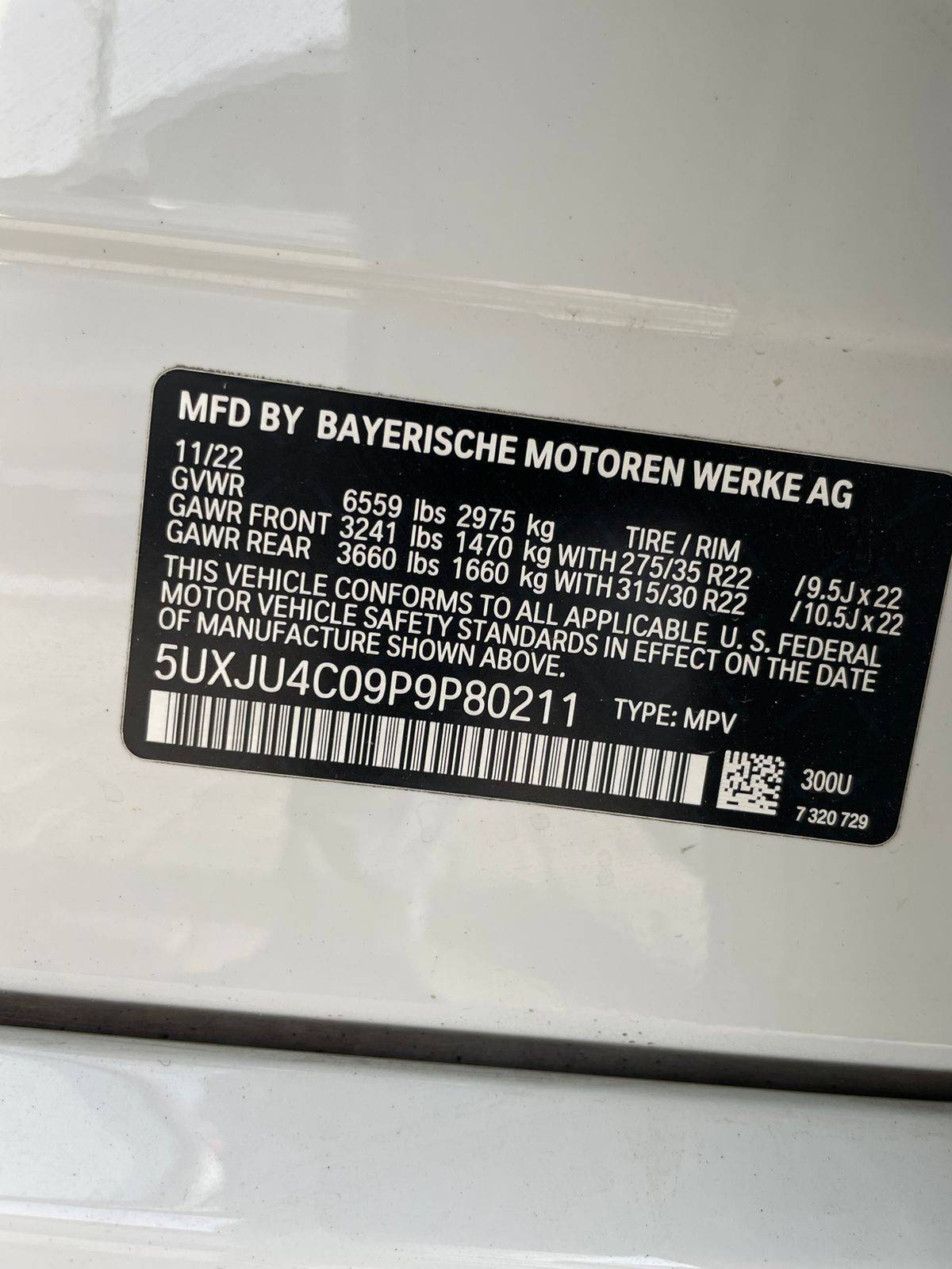 2023 BMW X5 M50I — 41058 Miles — Lot 9P80211 - Marhaba Auctions Used Cars - Image 12