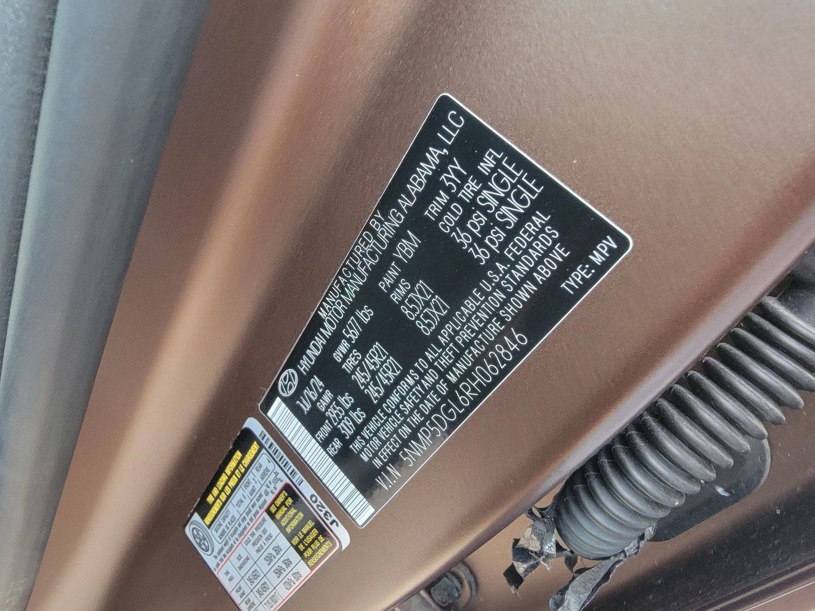 HYUNDAI SANTA FE 2024 - Marhaba Auction Used Cars - Image 10