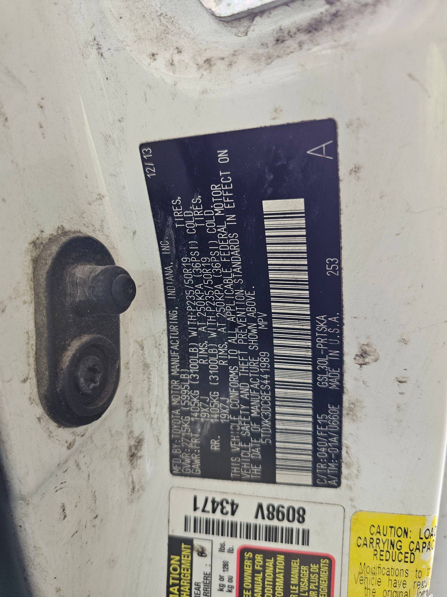 TOYOTA SIENNA 2014 - Marhaba Auction Used Cars - Image 9