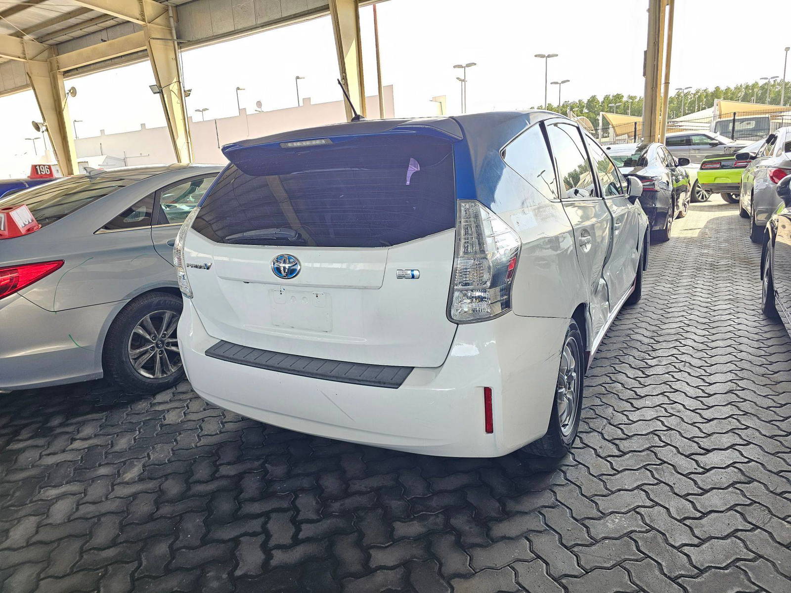 TOYOTA PRIUS V 2014 - Marhaba Auction Used Cars - Image 3