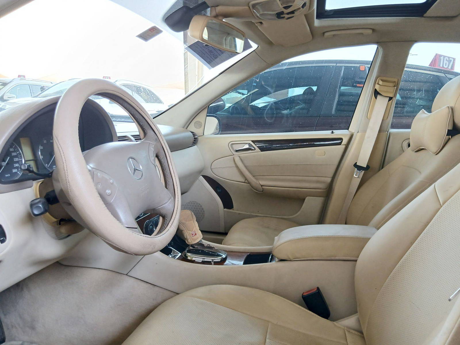 2007 MERCEDES BENZ C200 — 178218 KM — Lot F844931 — Main - Marhaba Auctions Used Cars - Image 9