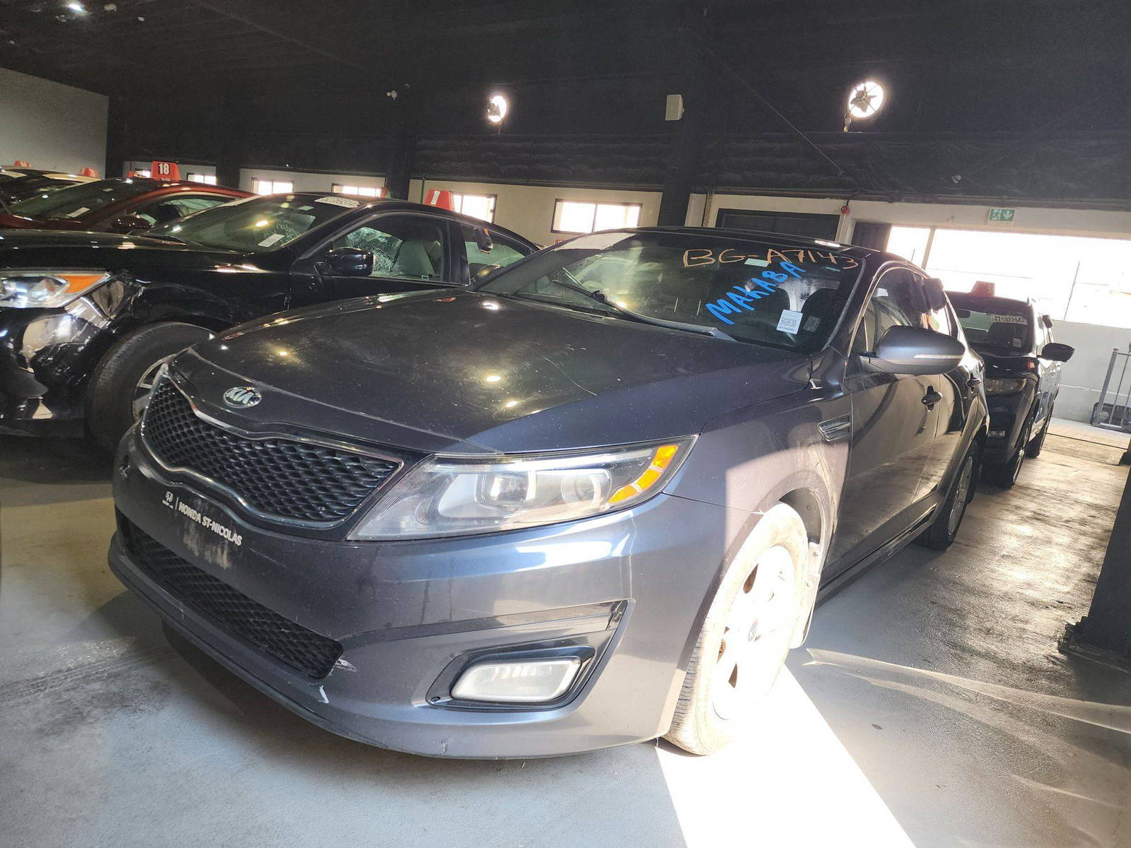 2015 KIA OPTIMA — 236030 KM — Lot 655380 — Al Quoz - Marhaba Auctions Used Cars - Image 4