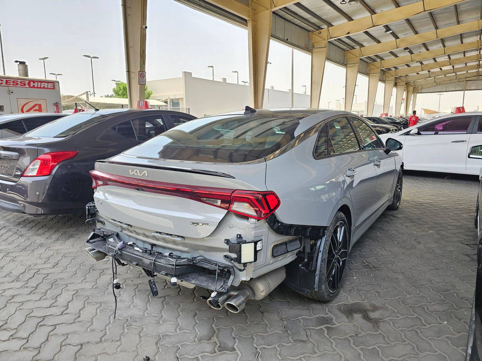 2022 KIA K5 — 58195 Miles — Lot 1NG145035 — Souq - Marhaba Auctions Used Cars - Image 4
