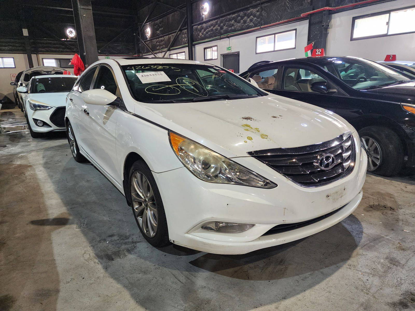 2013 HYUNDAI SONATA — 102712 Miles — Lot 42633575 — Al Quoz - Marhaba Auctions Used Cars - Image 4