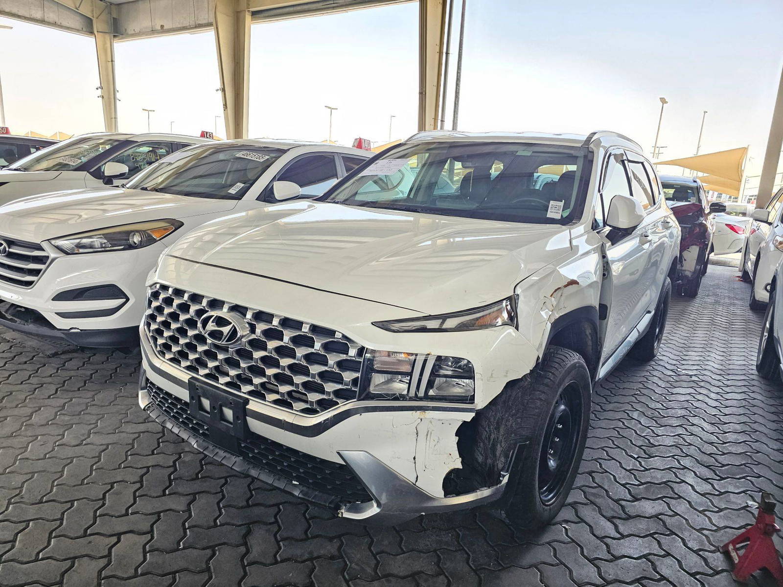 2021 HYUNDAI SANTA FE — 63424 KM — Lot 13420 — Ind. 12 - Marhaba Auctions Used Cars - Image 5