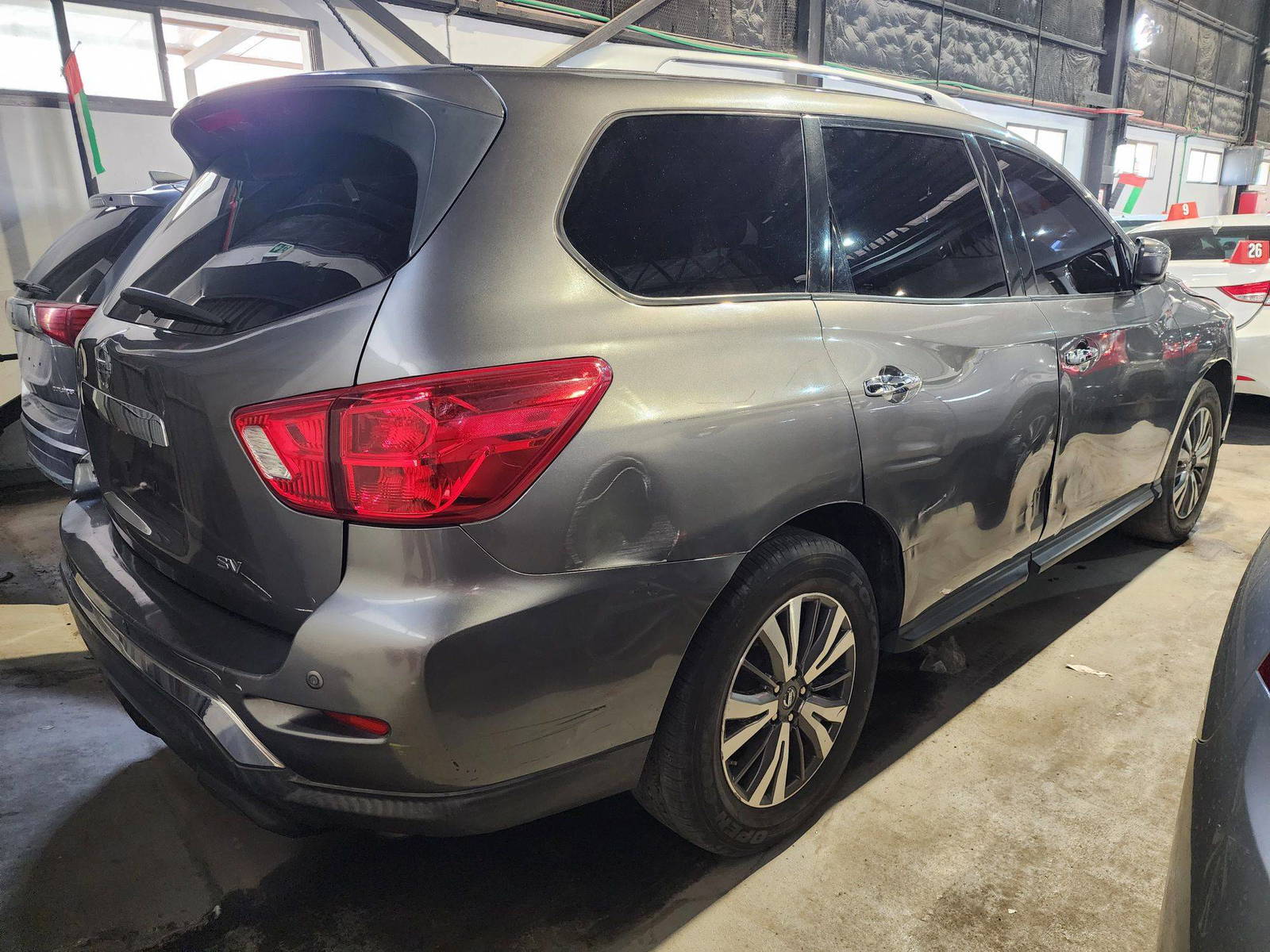 2018 NISSAN PATHFINDER — 110356 Miles — Lot 1609513 — Al Quoz - Marhaba Auctions Used Cars - Image 4