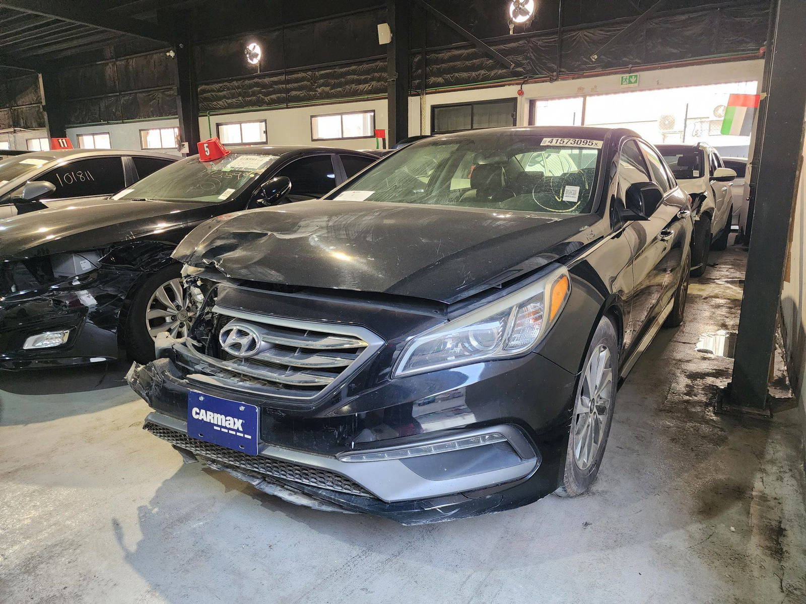 2017 HYUNDAI SONATA — 160198 Miles — Lot 41573095 — Main - Marhaba Auctions Used Cars - Image 3
