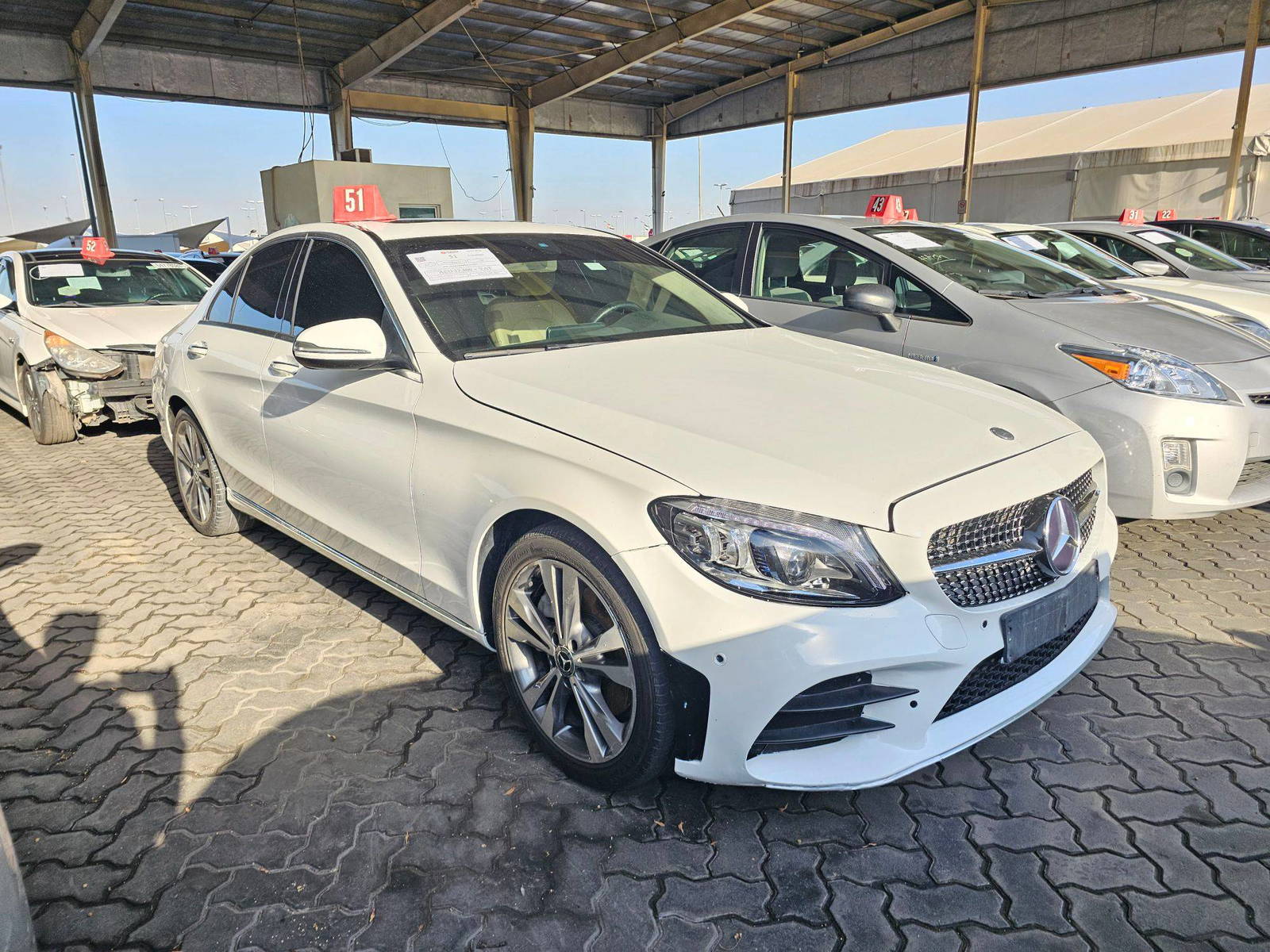 2019 MERCEDES BENZ C300 — 158771 KM — Lot 9KU310959 — Souq - Marhaba Auctions Used Cars - Image 4