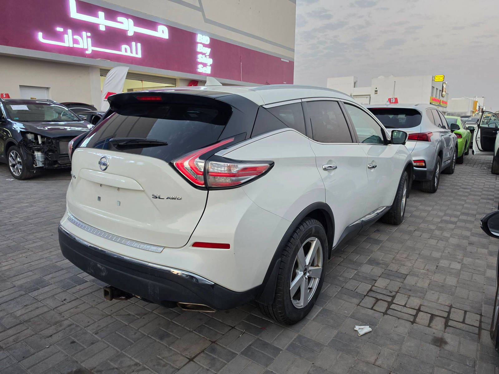 2018 NISSAN MURANO — 182459 Miles — Lot H1JN115115 — Oman Yard - Marhaba Auctions Used Cars - Image 6