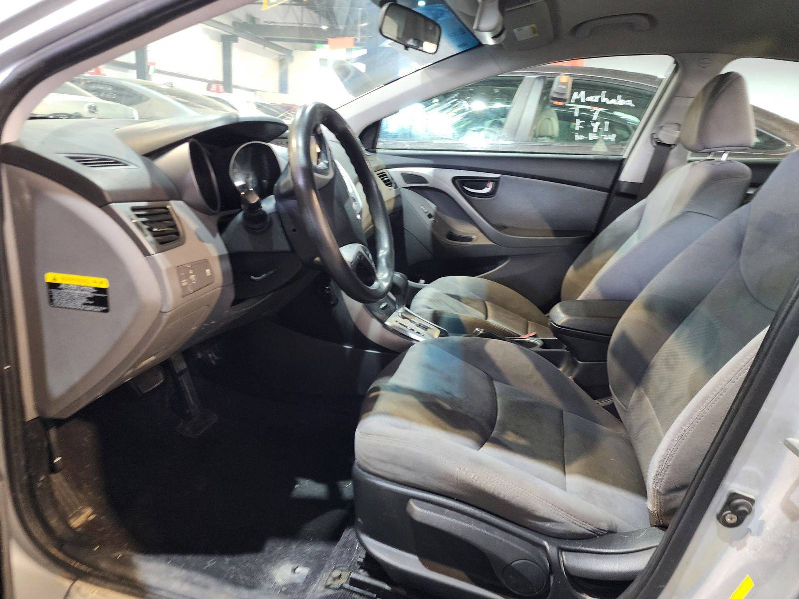 2012 HYUNDAI ELANTRA — 283458 Miles — Lot 285930 — Al Quoz - Marhaba Auctions Used Cars - Image 9