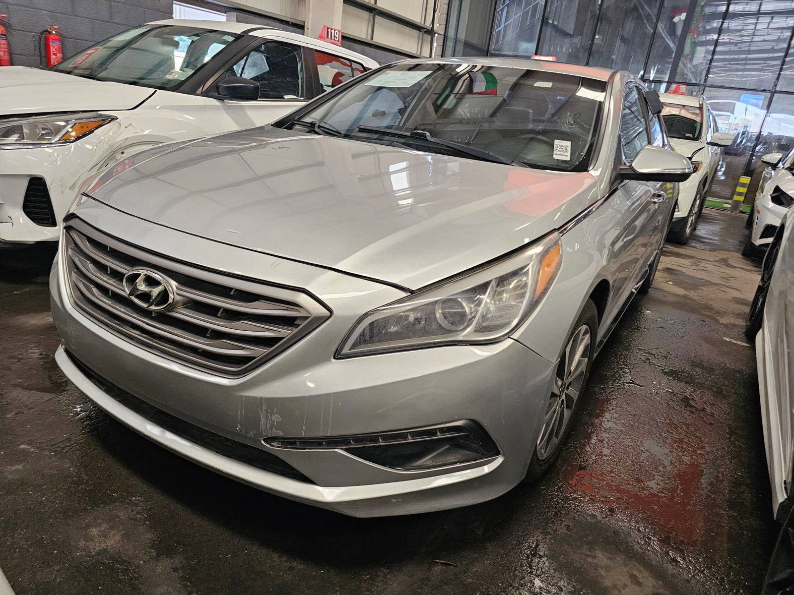 HYUNDAI SONATA 2016 - Marhaba Auction Used Cars - Image 4