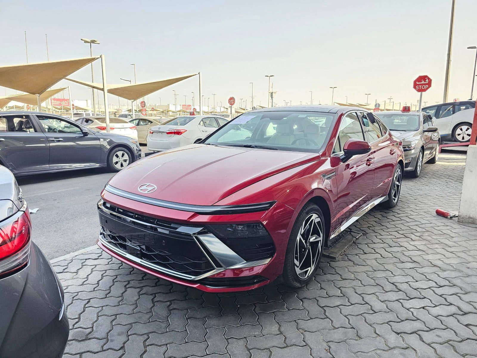 2024 HYUNDAI SONATA — 2865 Miles — Lot 3RA360567 — Souq - Marhaba Auctions Used Cars - Image 4