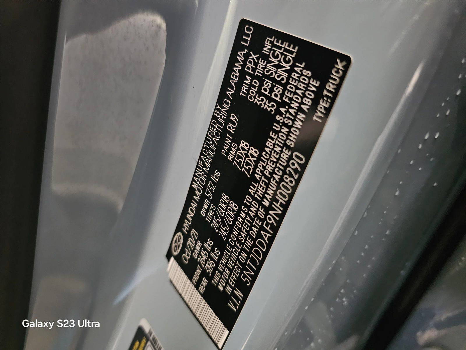 HYUNDAI SANTA CRUZ SEL 2022 - Marhaba Auction Used Cars - Image 10