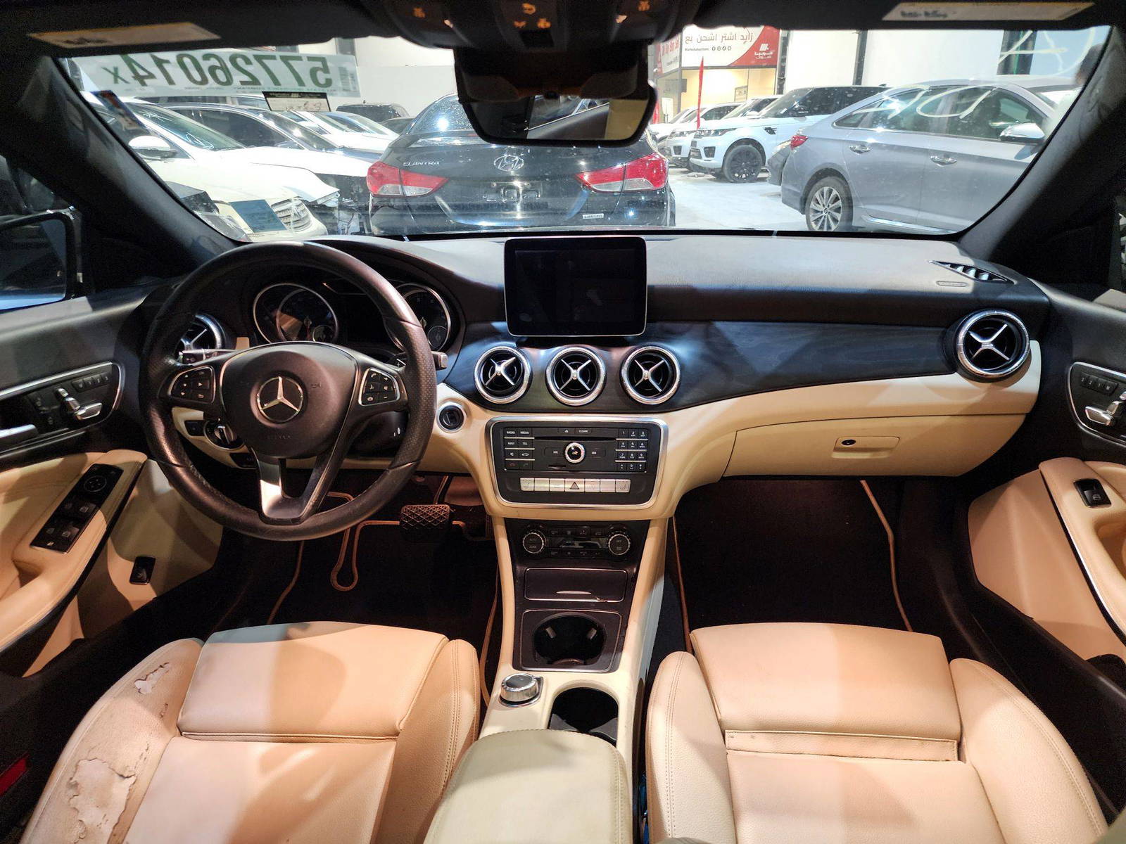 2017 MERCEDES BENZ CLA 250 — 128807 Miles — Lot 57726014 — Al Quoz - Marhaba Auctions Used Cars - Image 7