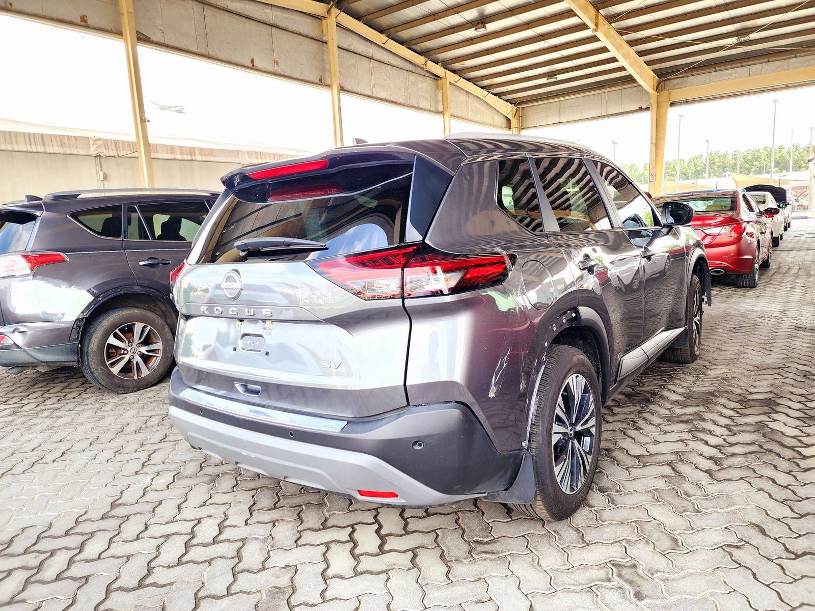 2023 NISSAN ROGUE — 1085 Miles — Lot 919528 — Main - Marhaba Auctions Used Cars - Image 3