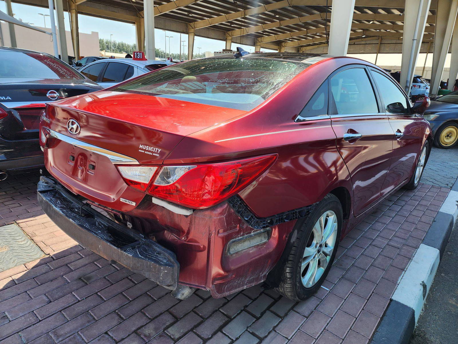 2013 HYUNDAI SONATA — 169142 Miles — Lot 5121510 - Marhaba Auctions Used Cars - Image 3