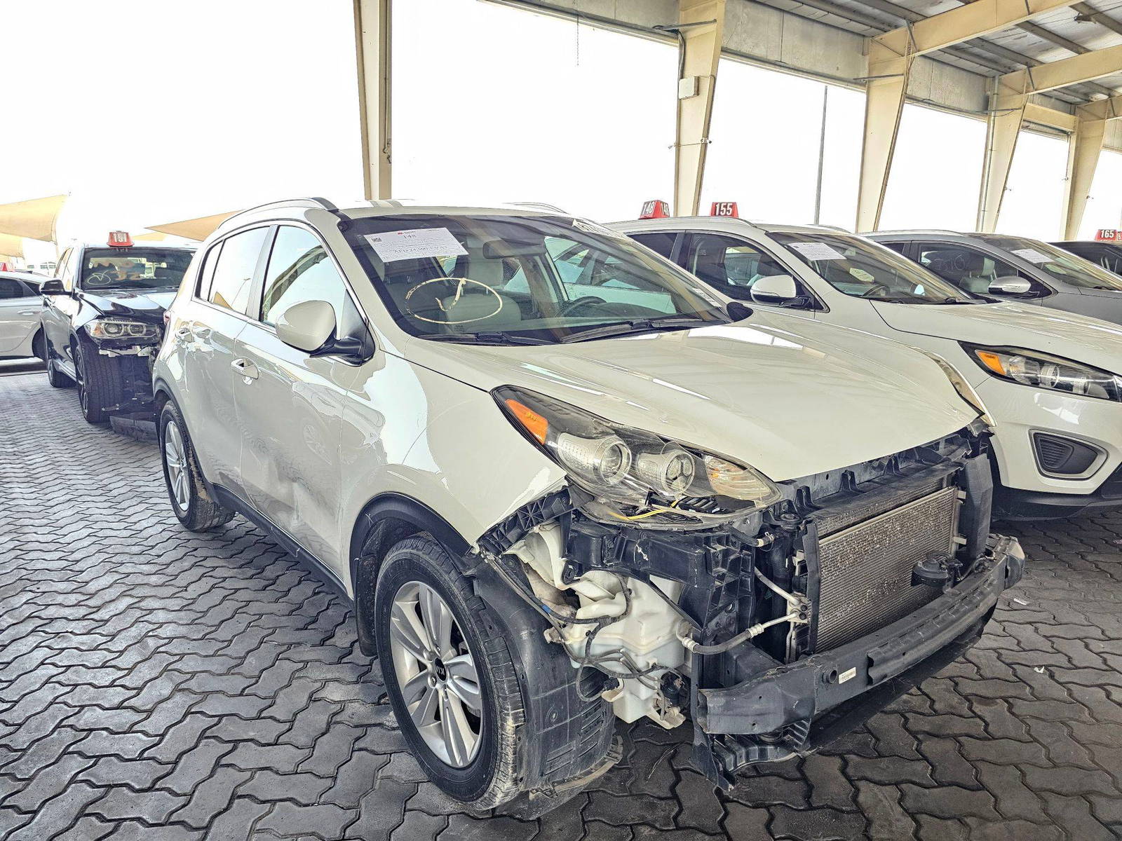 2018 KIA SPORTAGE — 118816 Miles — Lot C8J7483551 — Ind. 12 - Marhaba Auctions Used Cars - Image 4