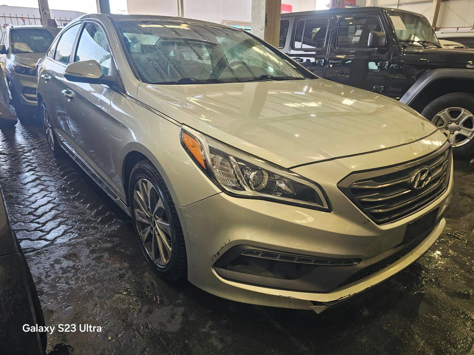 2016 HYUNDAI SONATA SPORT — 123128 Miles — Lot 4653060 — Main - Marhaba Auctions Used Cars - Image 4