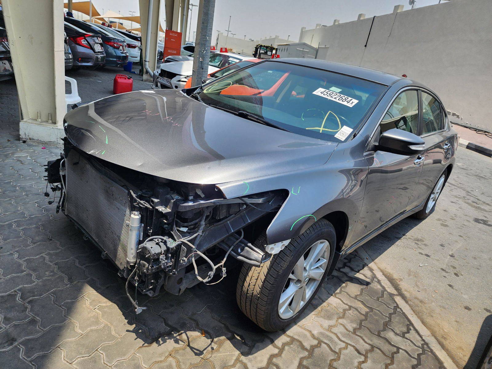 2015 NISSAN ALTIMA — 215754 Miles — Lot 45922684 — Souq - Marhaba Auctions Used Cars - Image 6