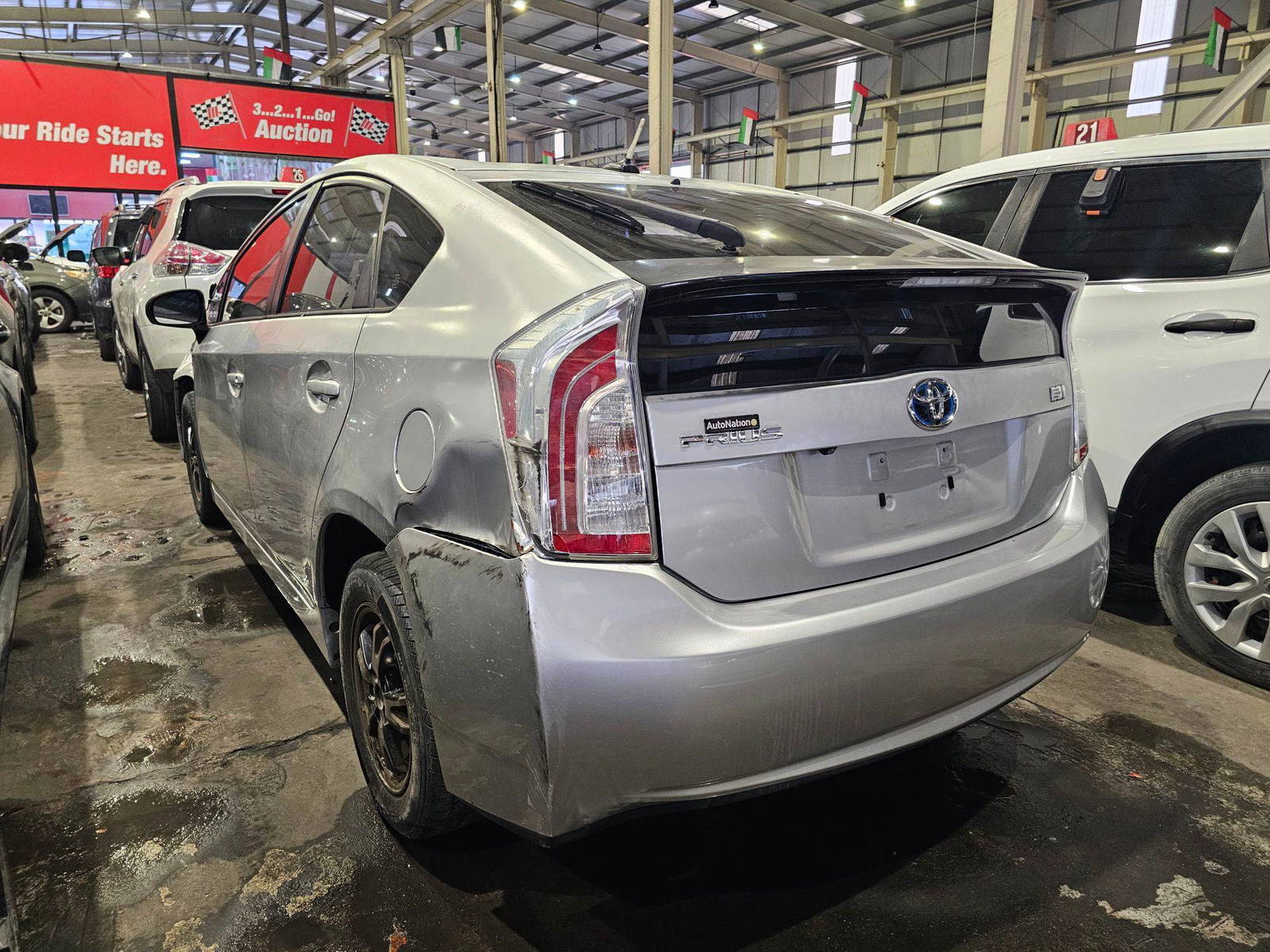 2013 TOYOTA PRIUS — 158843 Miles — Lot 96208595 — Main - Marhaba Auctions Used Cars - Image 3