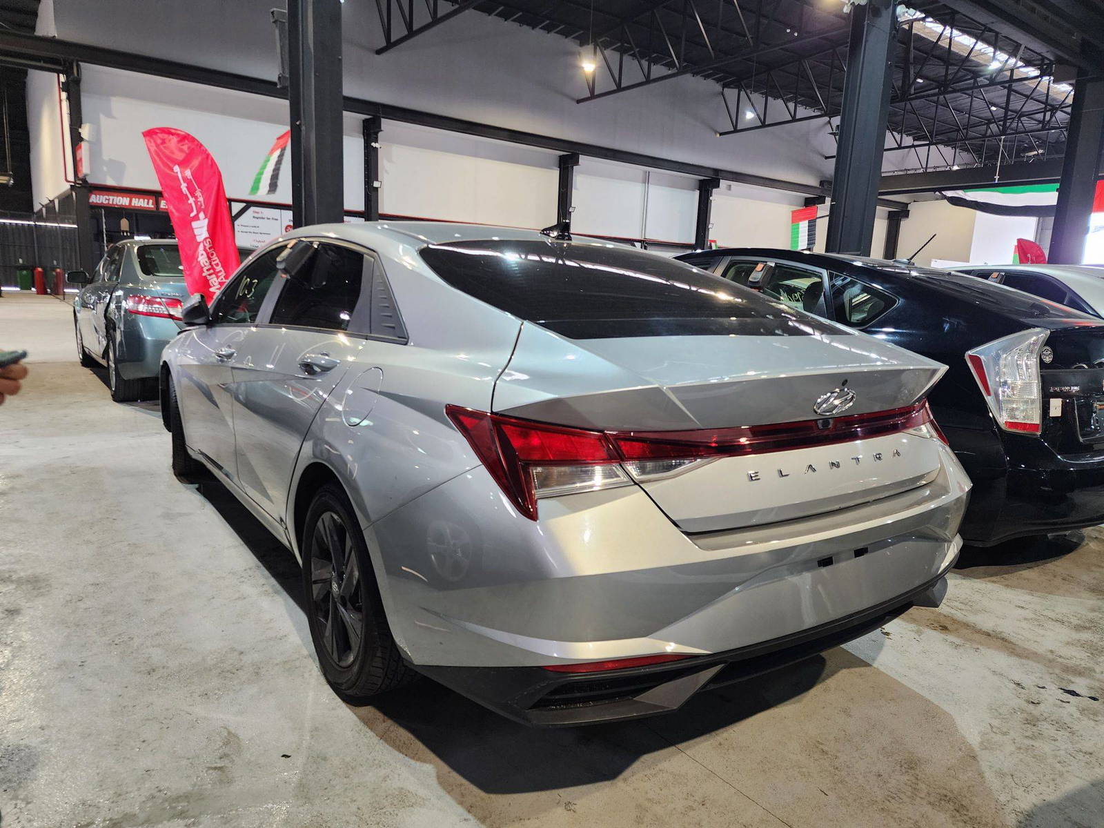 2021 HYUNDAI ELANTRA — 70229 Miles — Lot 8587 — Al Quoz - Marhaba Auctions Used Cars - Image 3
