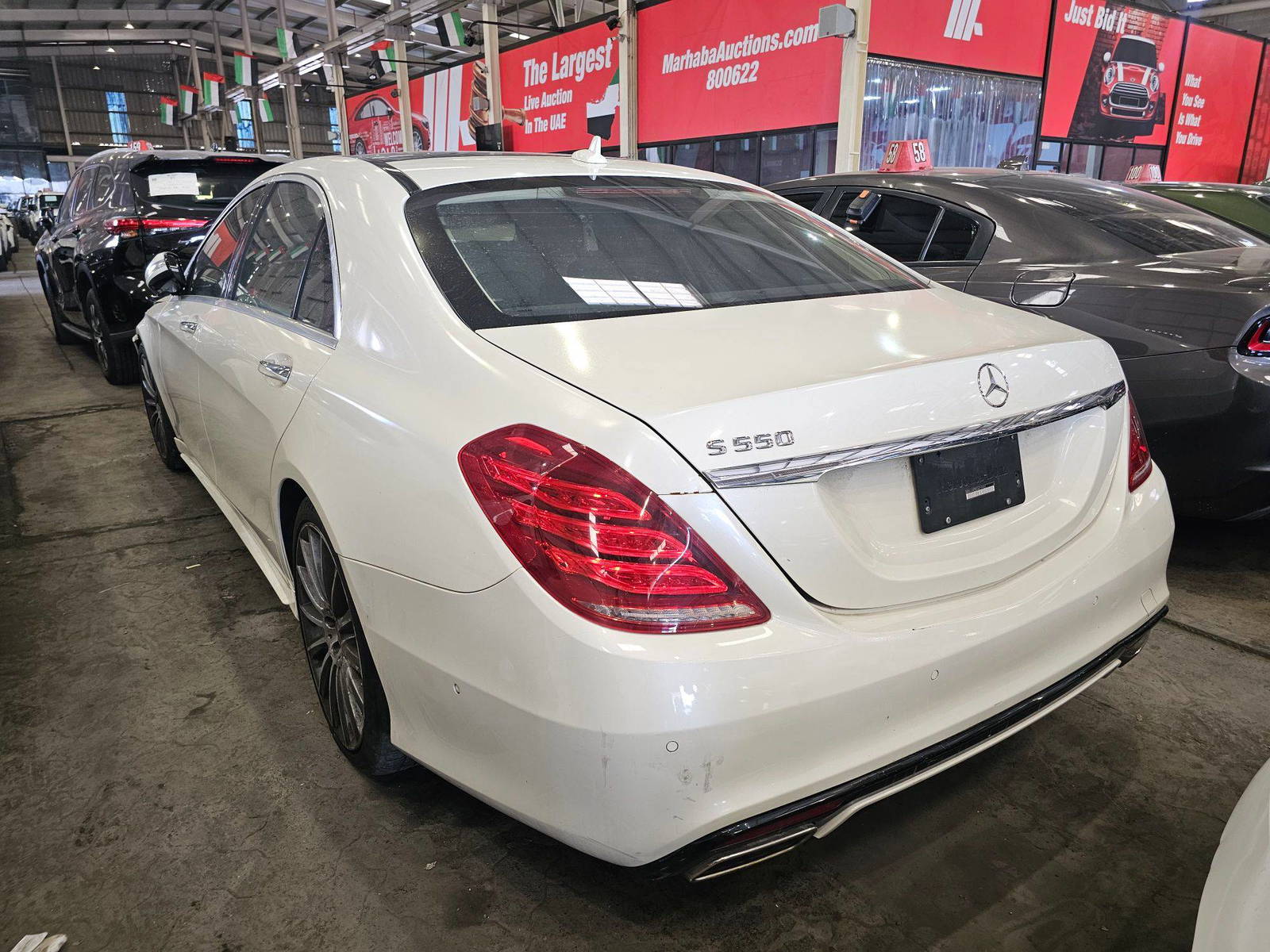 MERCEDES BENZ S 550 2016 - Marhaba Auction Used Cars - Image 5