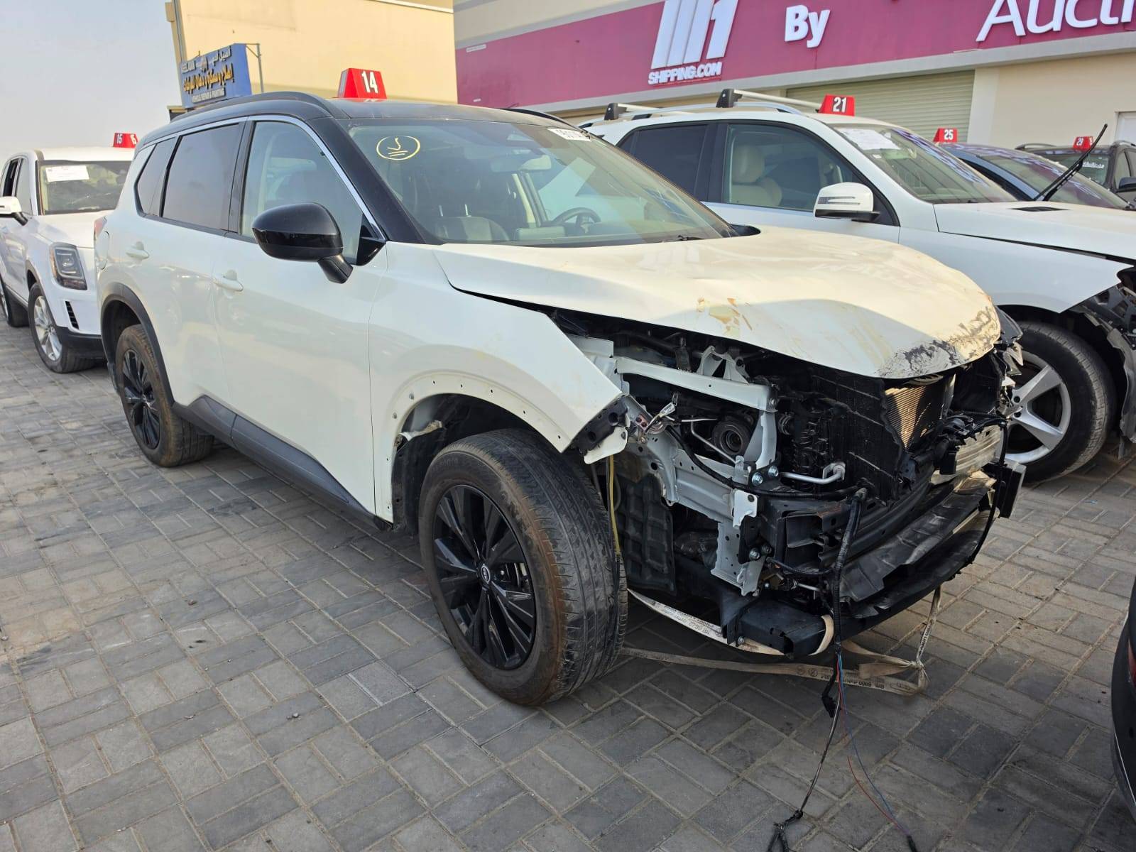 2023 NISSAN ROGUE — 60674 Miles — Lot BA8PW003490 — Oman Yard - Marhaba Auctions Used Cars - Image 4