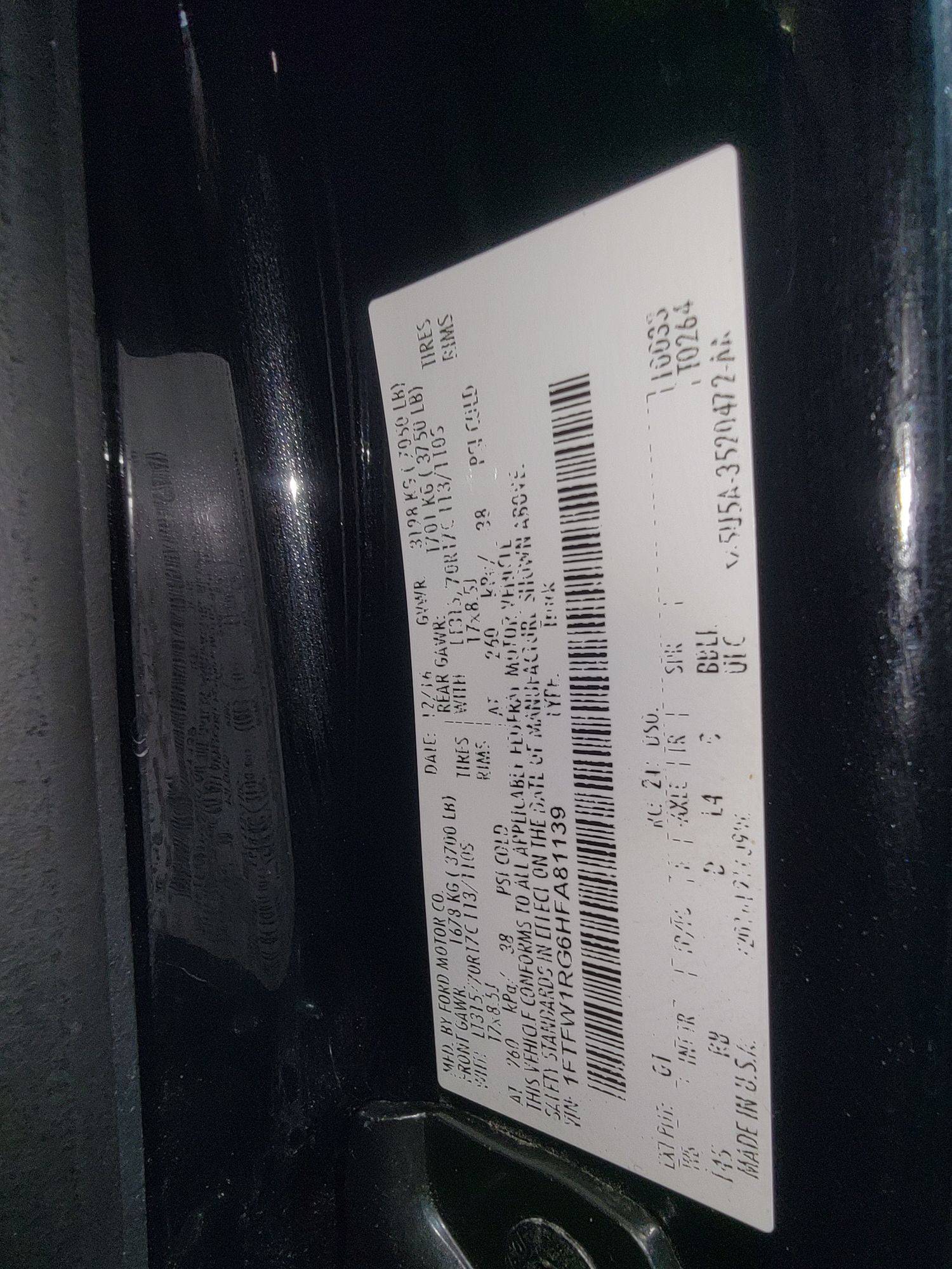 FORD F150 - Raptor 2017 - Marhaba Auction Used Cars - Image 10