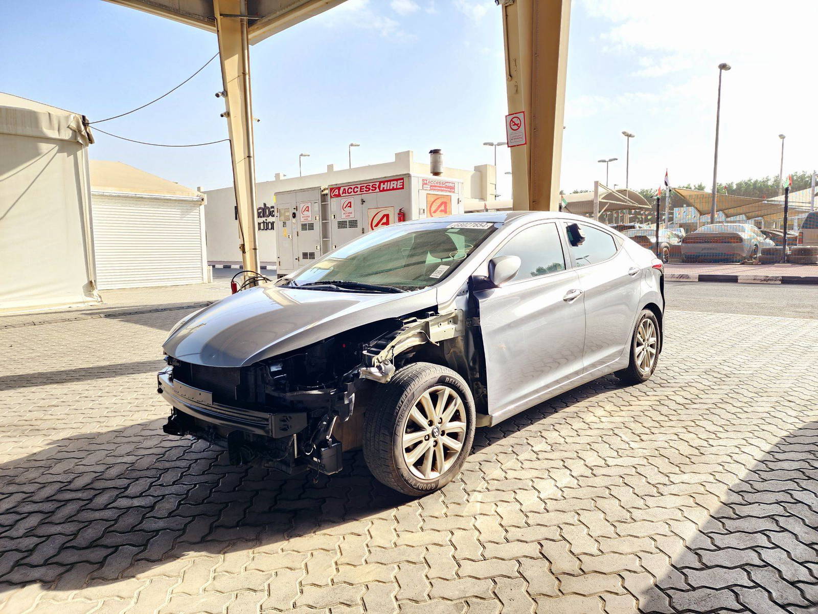 2015 HYUNDAI ELANTRA — 168670 Miles — Lot FU321230 — Souq - Marhaba Auctions Used Cars - Image 5