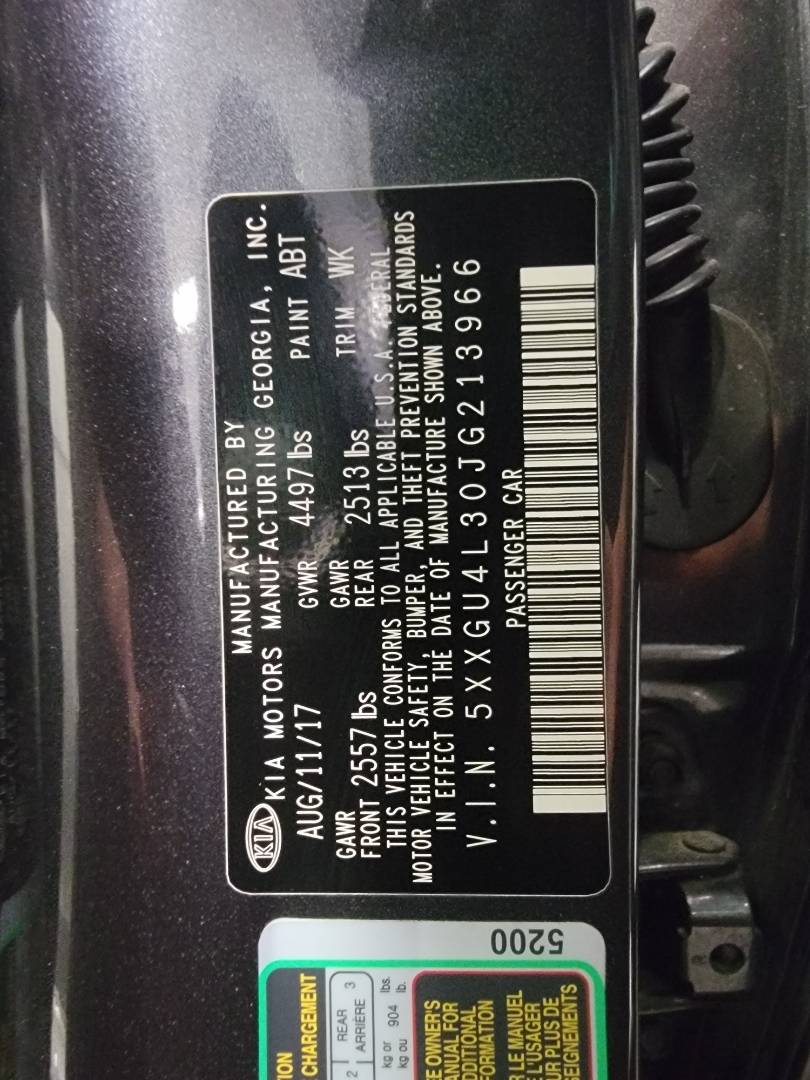 2018 KIA OPTIMA — 60025 Miles — Lot 30JG213966 — Main - Marhaba Auctions Used Cars - Image 11
