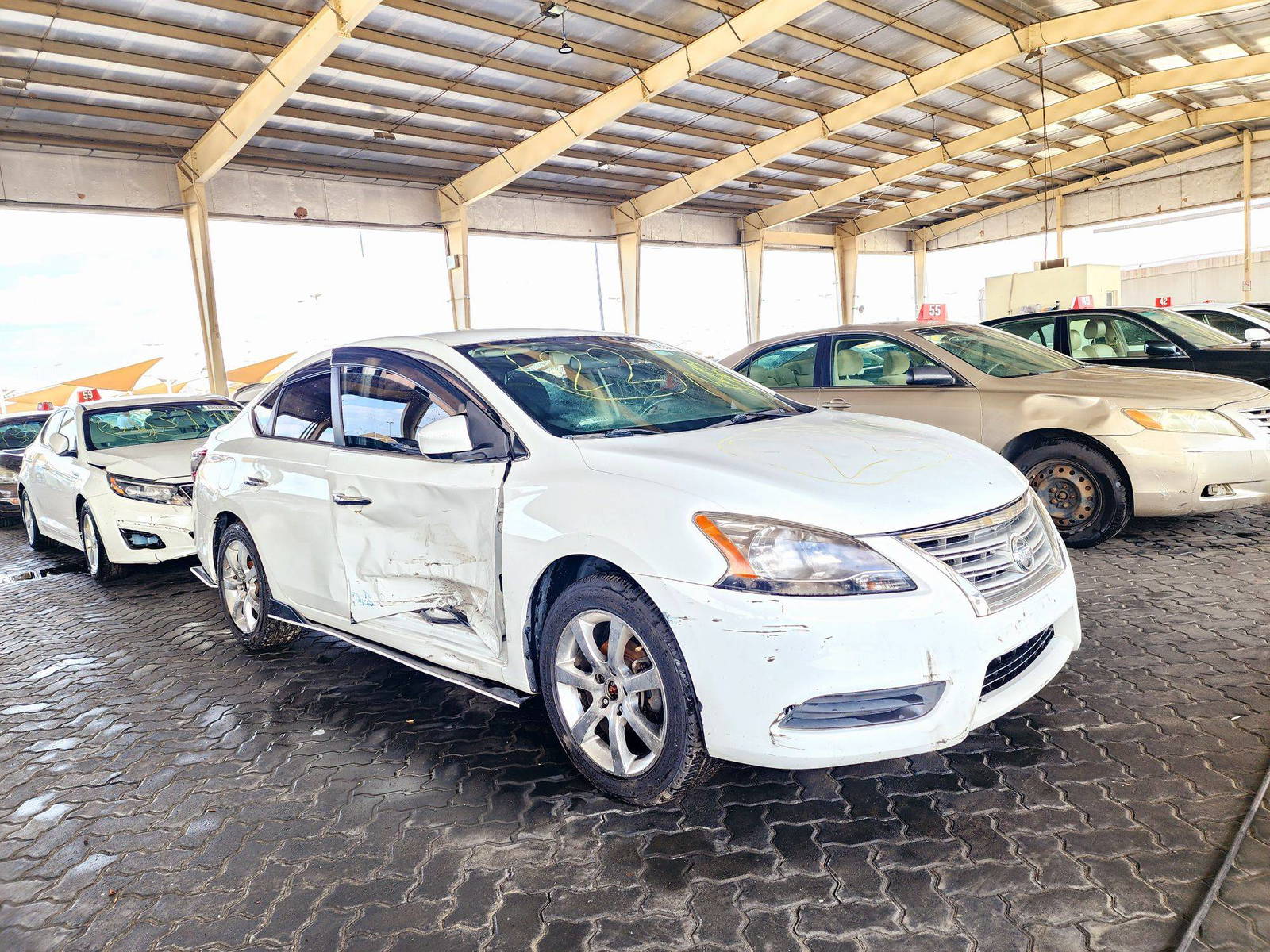 2015 NISSAN SENTRA — 117702 Miles — Lot 71308934 — Main - Marhaba Auctions Used Cars - Image 4
