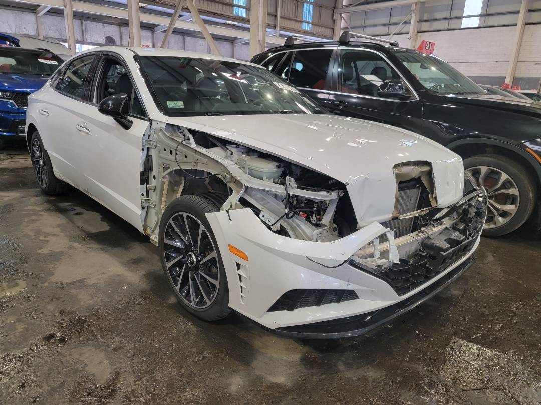 2020 HYUNDAI SONATA — 90358 Miles — Lot 44620 — Main - Marhaba Auctions Used Cars - Image 5