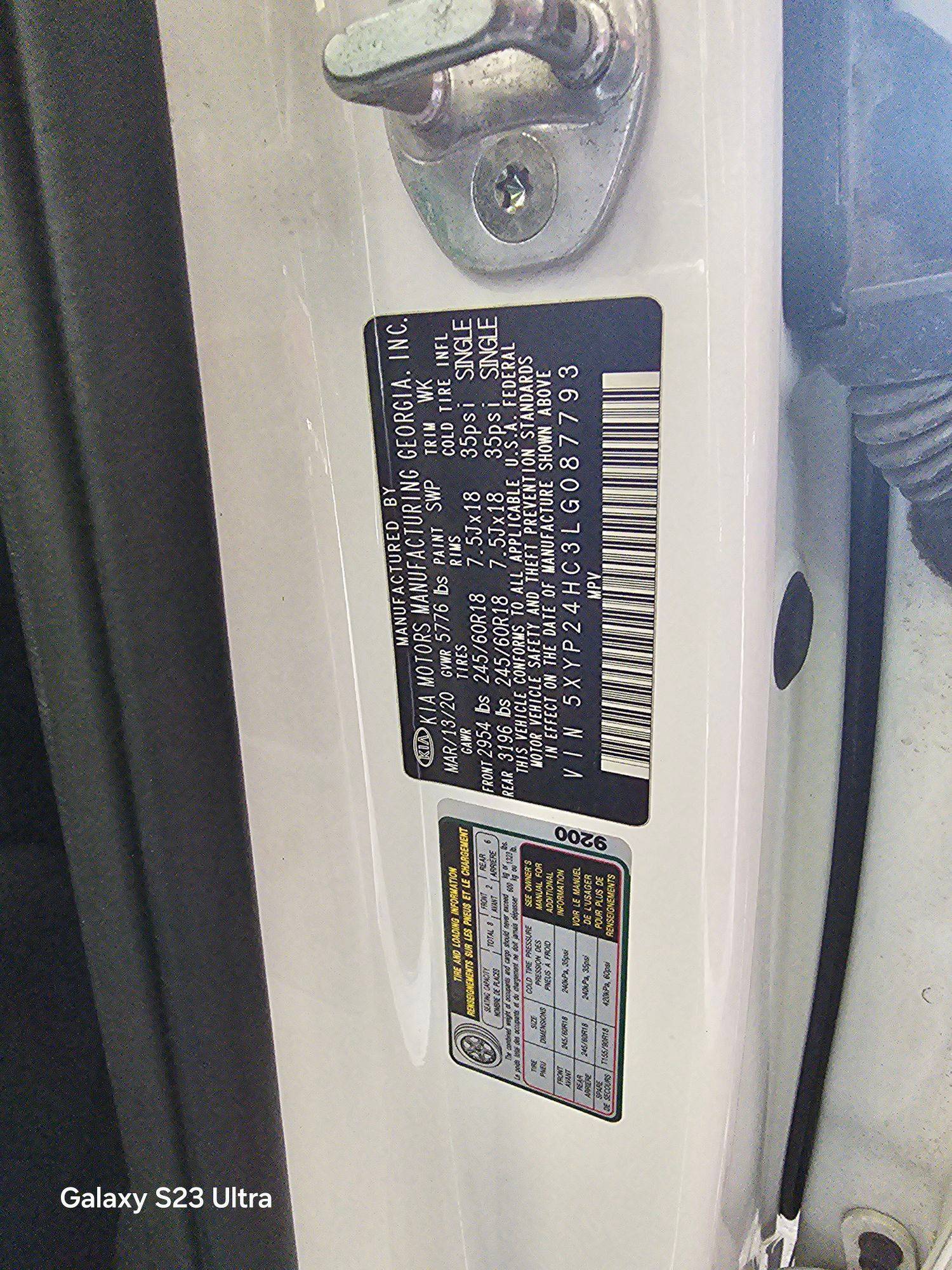 KIA TELLURIDE 2020 - Marhaba Auction Used Cars - Image 10