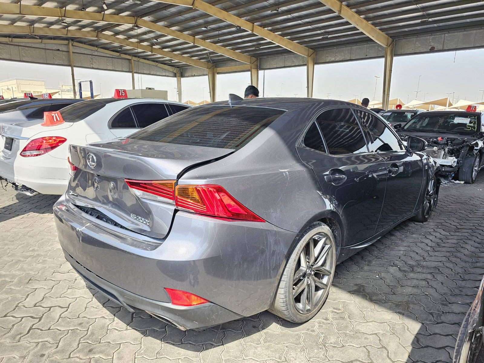 2017 LEXUS IS 200T — 98094 Miles — Lot H5050269 — Souq - Marhaba Auctions Used Cars - Image 3