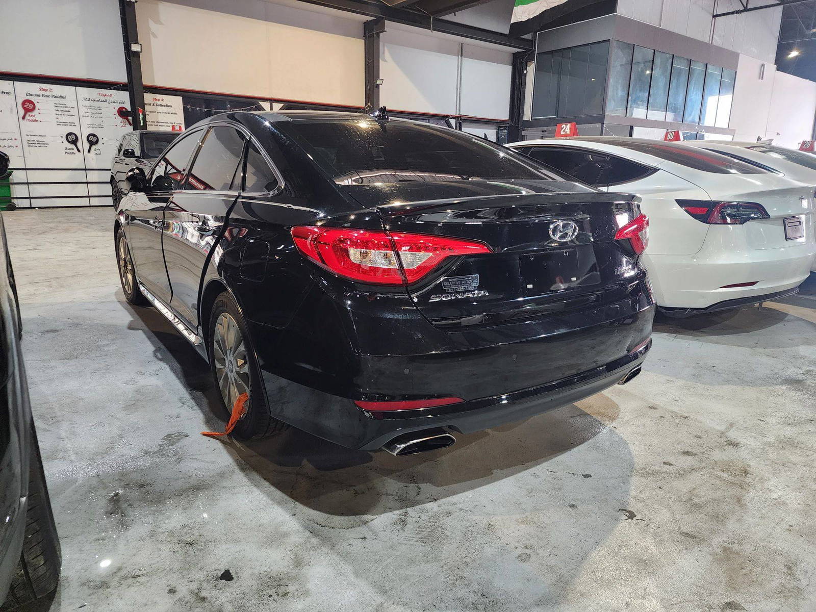 2015 HYUNDAI SONATA — 162954 Miles — Lot 136596 — Al Quoz - Marhaba Auctions Used Cars - Image 5