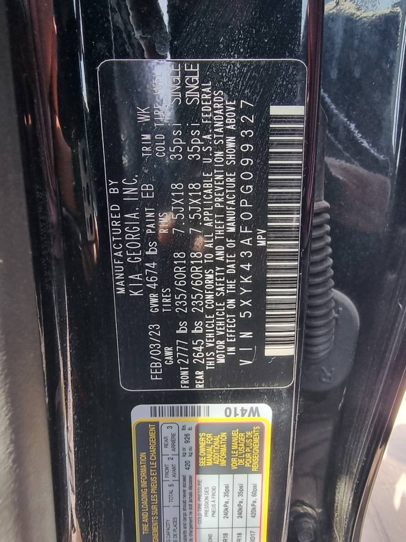 KIA SPORTAGE 2023 - Marhaba Auction Used Cars - Image 9