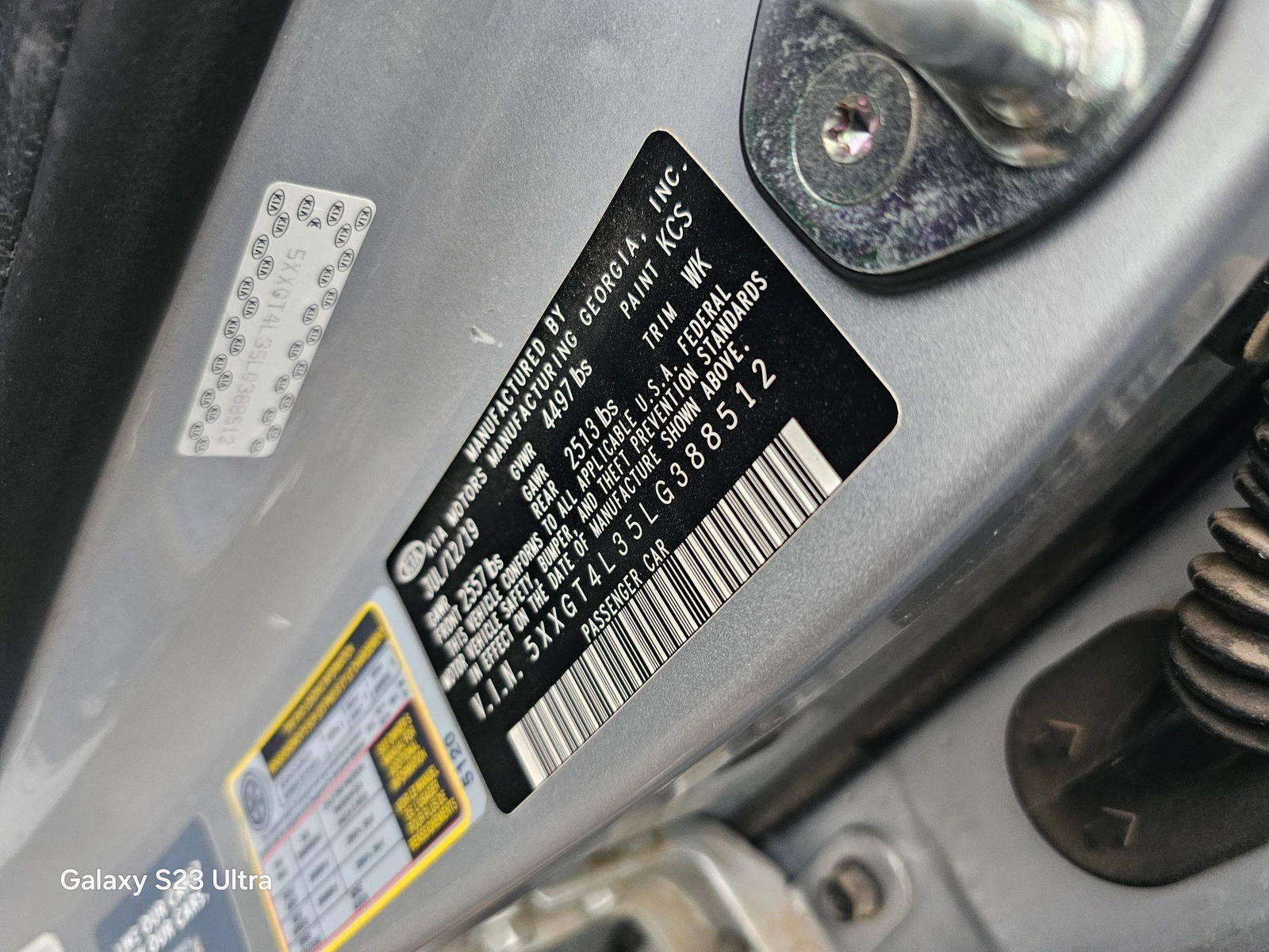 KIA OPTIMA 2020 - Marhaba Auction Used Cars - Image 9