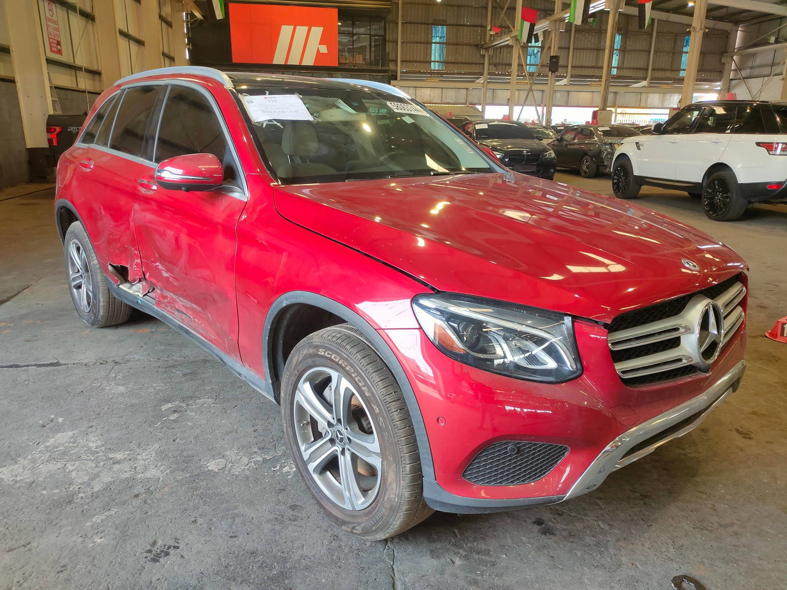 2018 MERCEDES BENZ GLC-300 — 72739 Miles — Lot 1JV077624 — Main - Marhaba Auctions Used Cars - Image 3