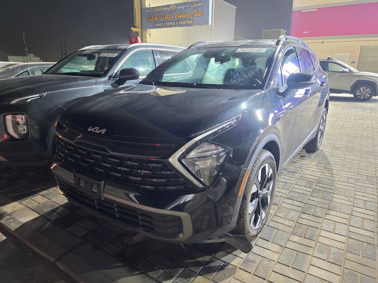 2023 KIA SPORTAGE — 77299 Miles — Lot 1PG046971 — Oman Yard - Marhaba Auctions Used Cars - Image 3