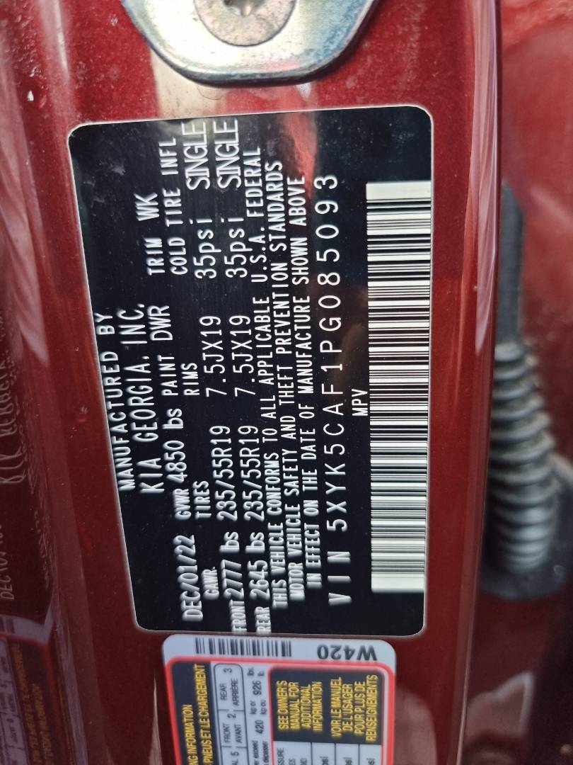 KIA SPORTAGE 2023 - Marhaba Auction Used Cars - Image 9