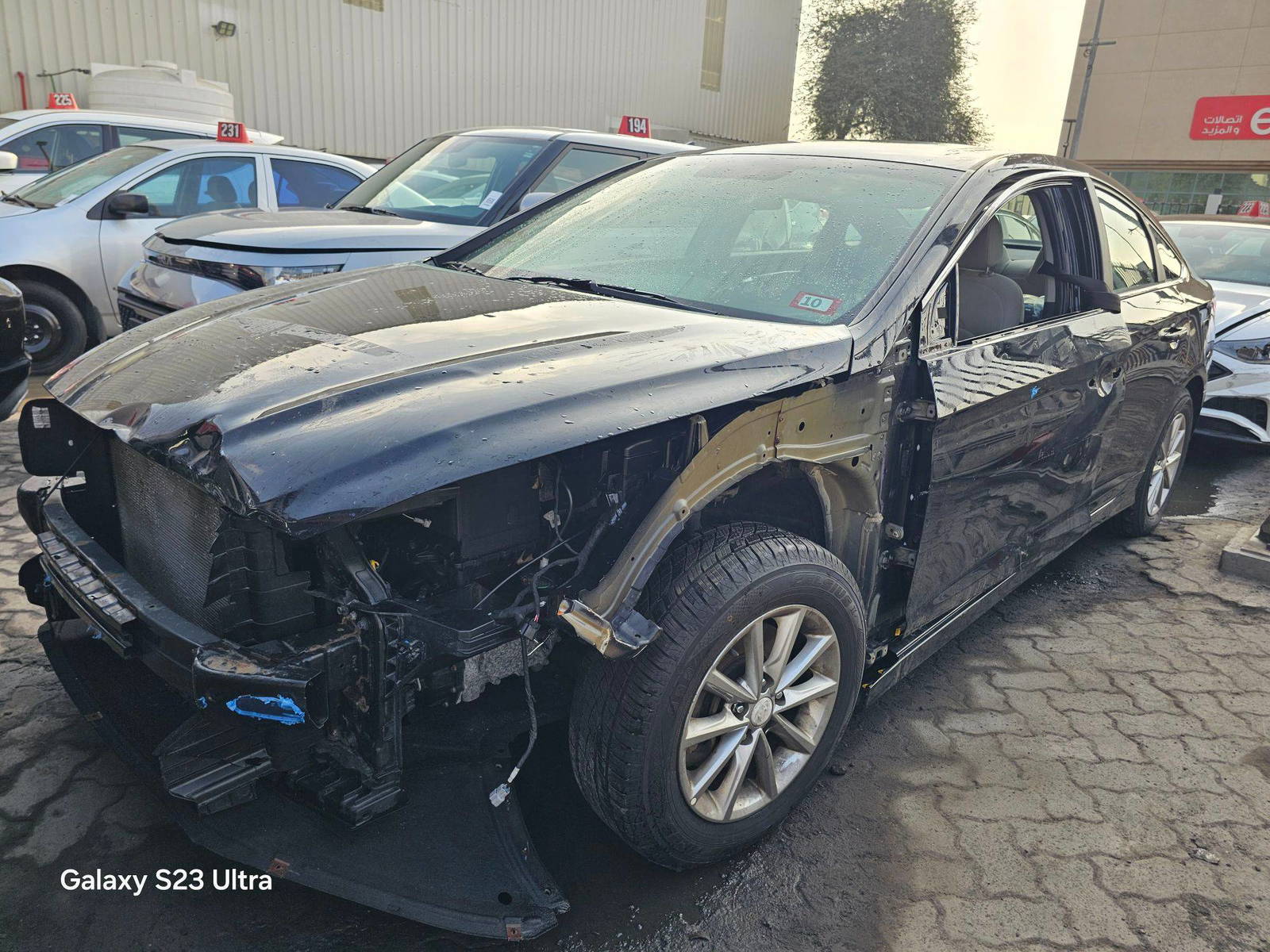 2018 HYUNDAI SONATA — 130563 Miles — Lot H655063 — Main - Marhaba Auctions Used Cars - Image 3