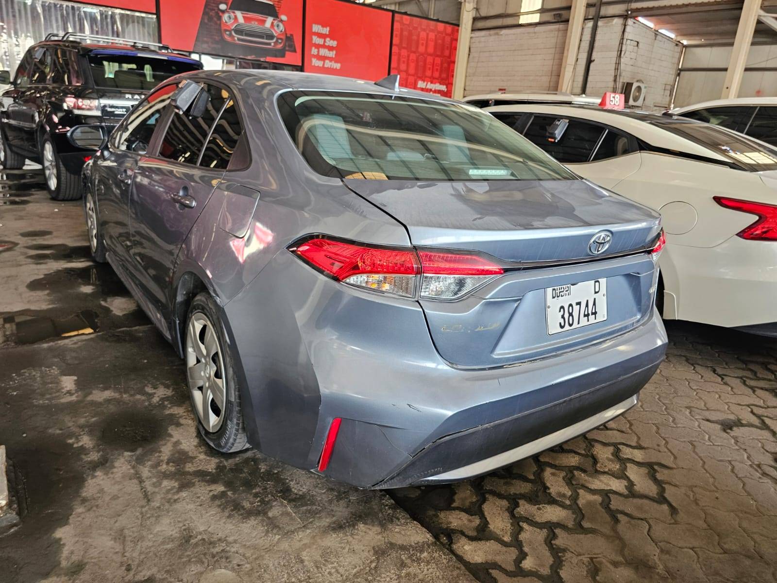 2021 TOYOTA COROLLA — sold — 100608 KM — Lot 0MP235674 — Main - Marhaba Auctions Used Cars - Image 4