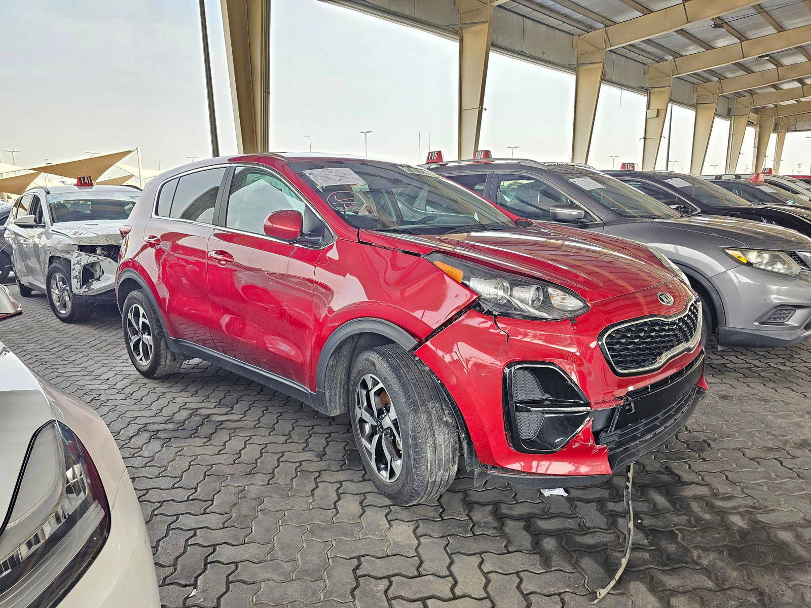 2021 KIA SPORTAGE — 121153 Miles — Lot 50830395 — Main - Marhaba Auctions Used Cars - Image 4