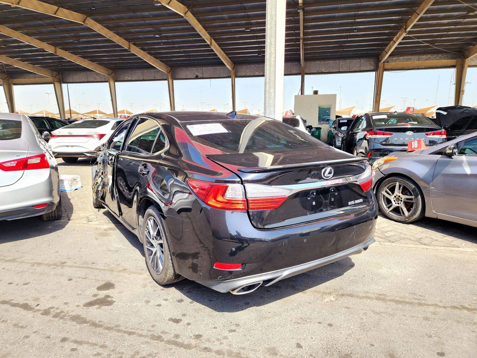 2017 LEXUS ES 350 — 84858 Miles — Lot G1HU060230 — Souq - Marhaba Auctions Used Cars - Image 3