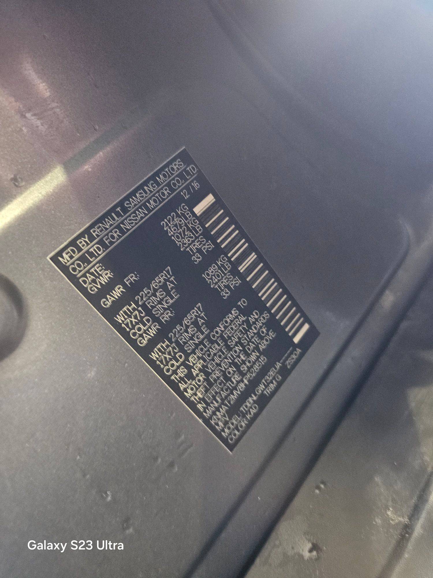 NISSAN ROGUE 2017 - Marhaba Auction Used Cars - Image 9