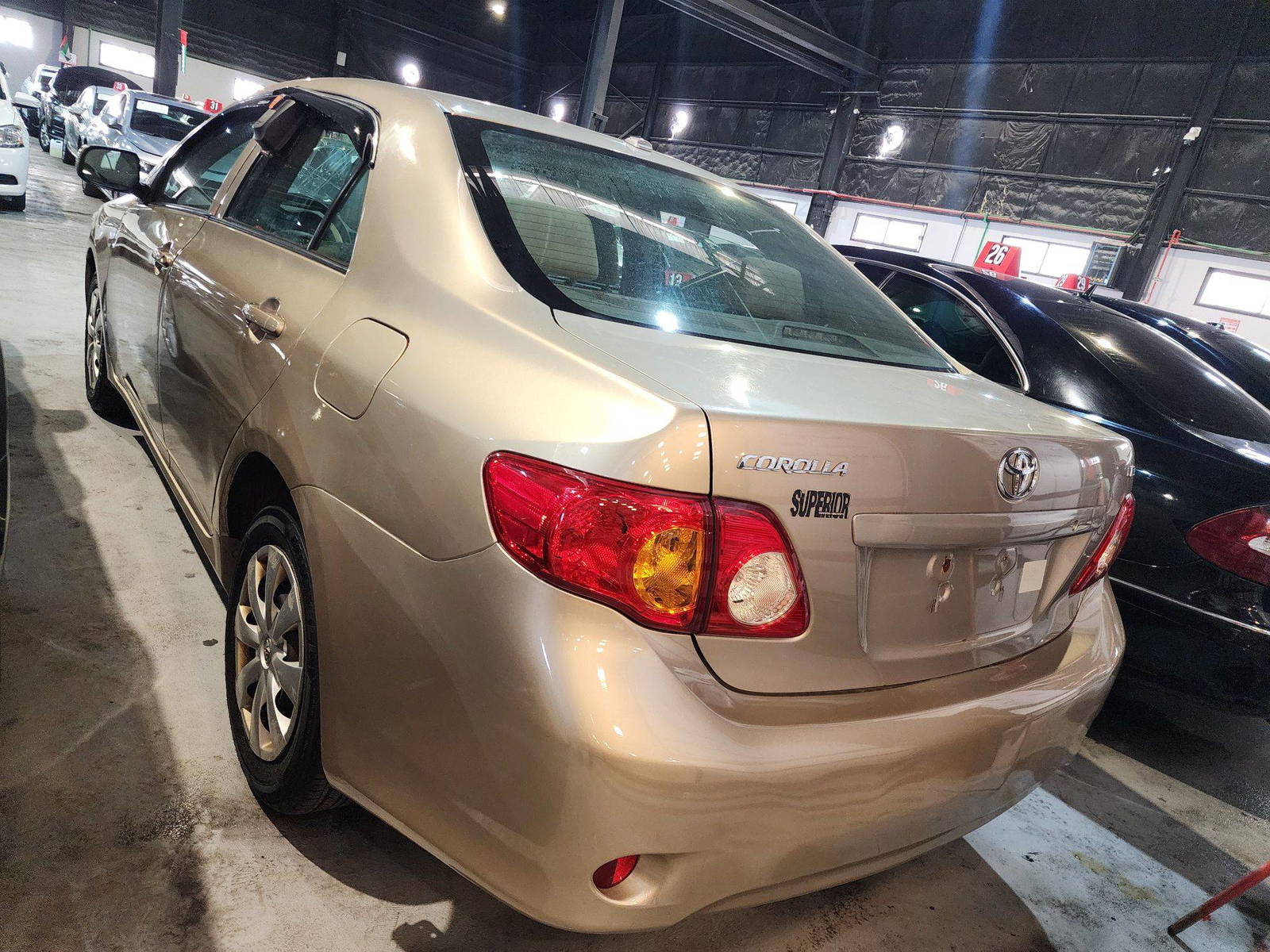 2009 TOYOTA COROLLA — 137308 Miles — Lot 94573 — Al Quoz - Marhaba Auctions Used Cars - Image 6